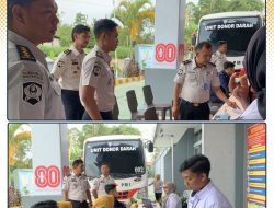 Lapas Bukittinggi Gelar Donor Darah Bersama PMI dalam Rangka HBP ke-62