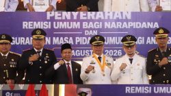 Semarak HUT ke-81 RI, Lapas Kelas IIA Bukittinggi Gelar Penyerahan Remisi bagi Warga Binaan