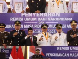 Semarak HUT ke-81 RI, Lapas Kelas IIA Bukittinggi Gelar Penyerahan Remisi bagi Warga Binaan