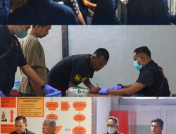 JAGA KONDUSIFITAS, KALAPAS DAN KAKANWIL DITJENPAS SUMBAR PIMPIN RAZIA GABUNGAN DI LAPAS BUKITTINGGI